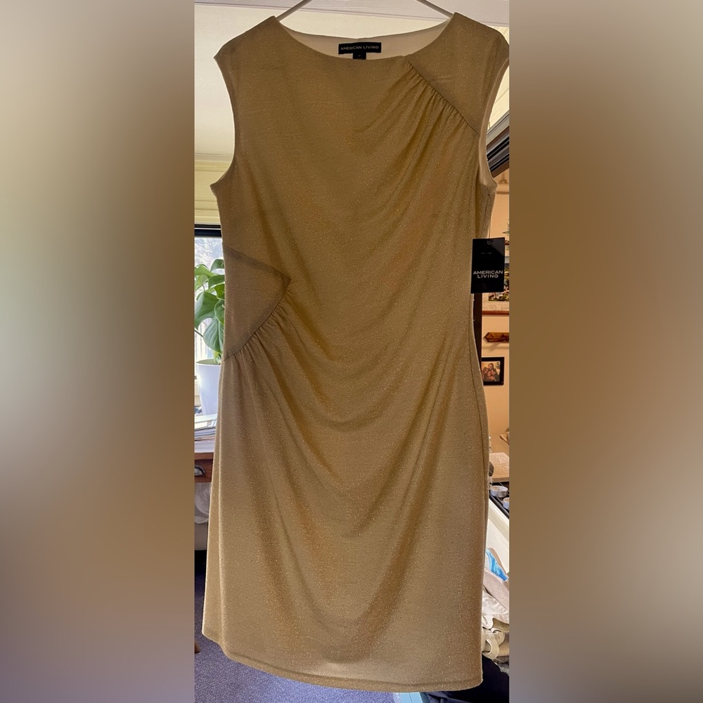 American Living Gold Dress